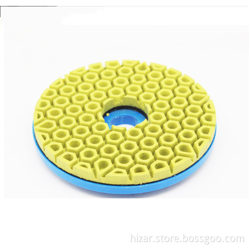HIZAR 5 Inch Edge Polishing Wheel and Floor Polishing Pad - Good Price for Various Stones